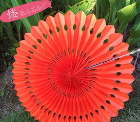 创意婚庆用品 喜庆装饰纸扇花与欧式流行折扇花的魅力